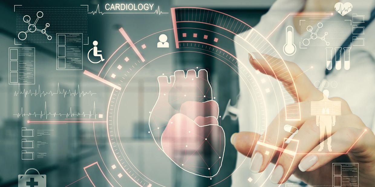 Imagen de cardiología con disponbilidad de herramientas tecnológicas