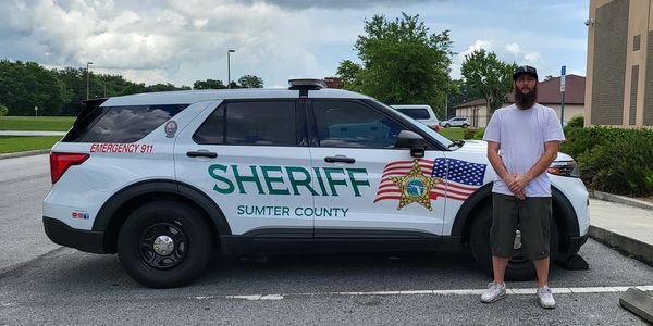 Local sumter county sheriff's vehicle