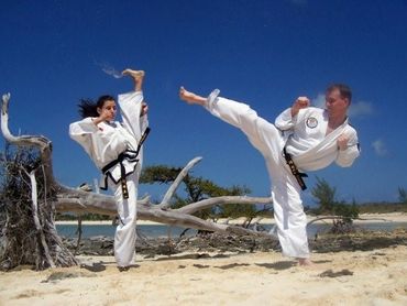 Lightning ITF Mentors Mrs. Sonya Howes 5th Dan and Mr. Chris Howes 6th Dan Traditional Taekwon-Do.