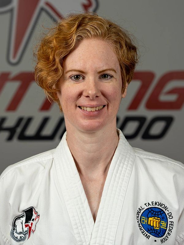 Lightning ITF Taekwondo senior instructor Keri Gardner-Volk