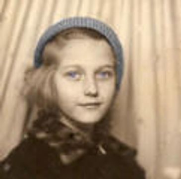 My grandmother at age seven.