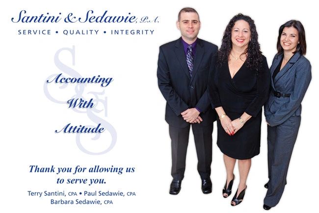 Santini & Sedawie CPA provides tax preparation and planning services for individuals and businesses