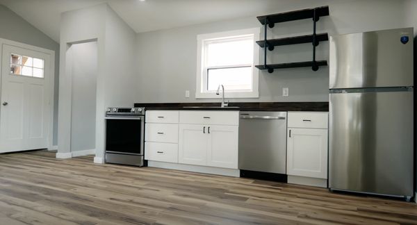 ShedsAZ NuVista ShedGal Shed ADU Tiny Home Styles Electrical insulation Flooring Turnkey Bed Bath