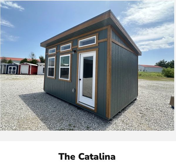 ShedsAZ NuVista ShedGal Shed ADU Tiny Home Styles Electrical insulation Flooring Turnkey Bed Bath