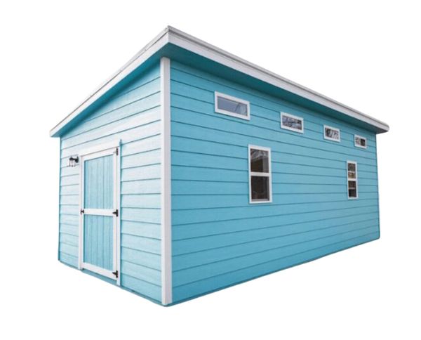 ShedsAZ NuVista ShedGal Shed ADU Tiny Home Styles Electrical insulation Flooring Turnkey Bed Bath