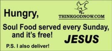 This was a Postcard from Jesus promoting going to Church.