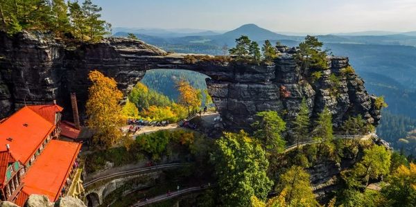 Special arch in Czech republic