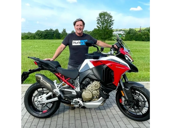 Garry and a Ducati Multstrada