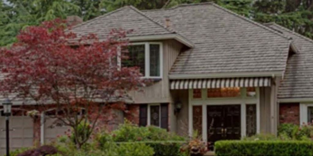 Photo of newly constructed two story suburban home on large lot shared with Lynne.