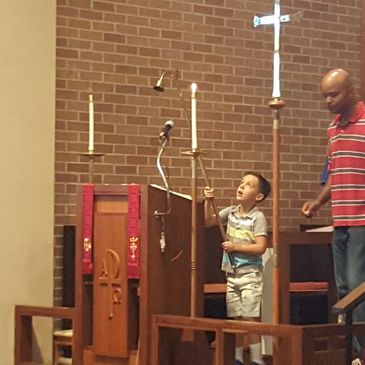 Be the person who lights the candles and sets the mood for worship.