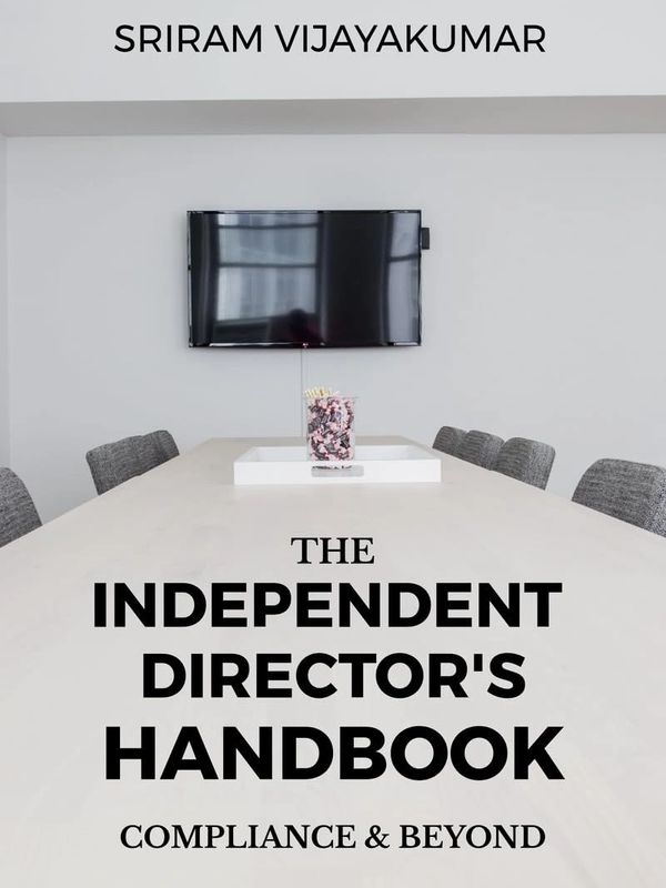 Front Book Cover of Corporate Governance Book - Independent Director's Handbook : Compliance & Beyon