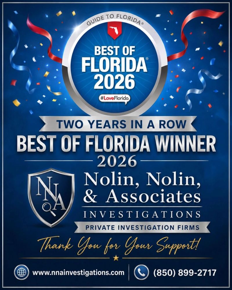 Voted #1 Private Investigation Agency in Florida. Trusted by attorneys, families, and businesses.