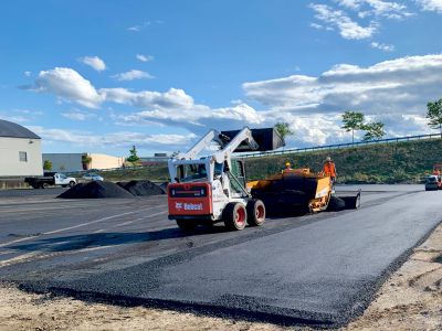 Parking lot resurfaced Florida State Paving