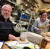 hand builders having a great time