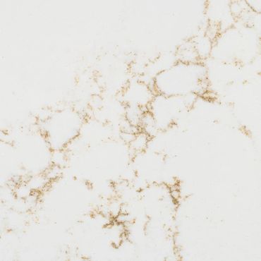 White with gold veins
