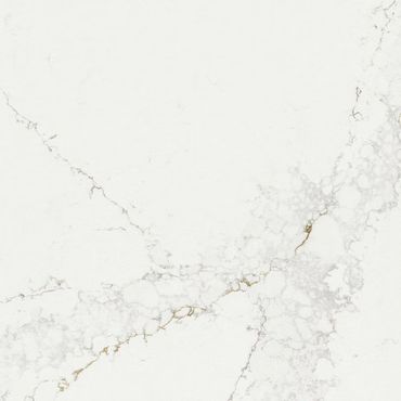 White with gray bubbly veins