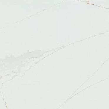White with thin gray veins