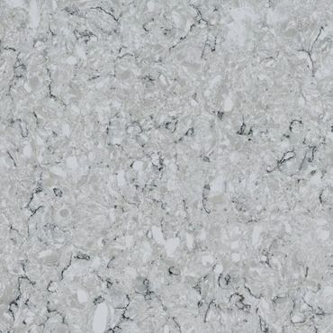 Gray quartz with heavy marbling