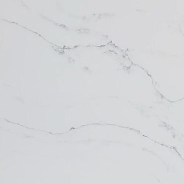 White with thin grey veins