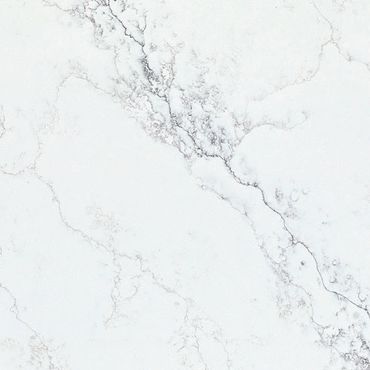 White with thin, dark bubbly veins