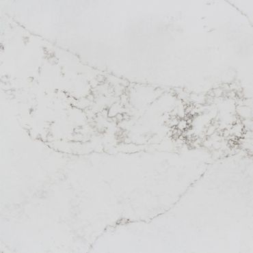 White with brown bubbly veins
