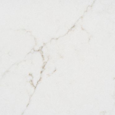 Bright white marble thin veins.