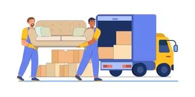 Safely loading truck moving help service