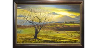 Oil on Canvas Painting - Fine Art