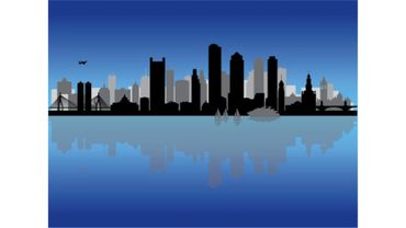 Vector Illustration - Boston Skyline