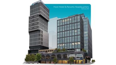 Vector Illustration - Host Hotel & Resorts Headquarters Building