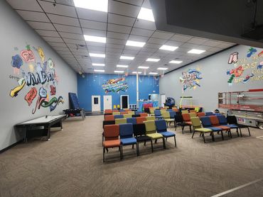 southpount church southaven ms murals by sarah litney art