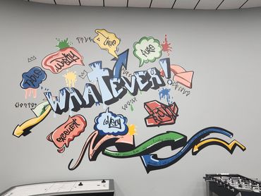 southpount church southaven ms murals by sarah litney art