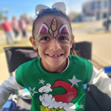 holiday face painting sarah litney art desoto county memphis tn shelby county