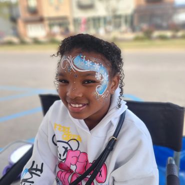 holiday face painting sarah litney art desoto county memphis tn shelby county