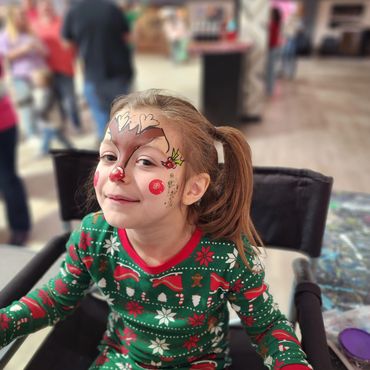 holiday face painting sarah litney art desoto county memphis tn shelby county
