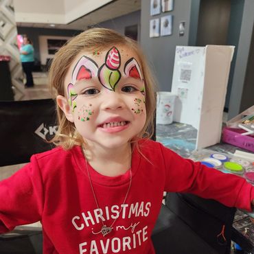 holiday face painting sarah litney art desoto county memphis tn shelby county