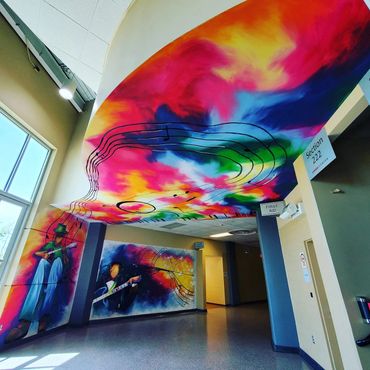 landers center blues trail murals by sarah litney art