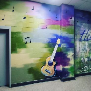 landers center blues trail murals by sarah litney art