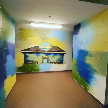 landers center blues trail murals by sarah litney art