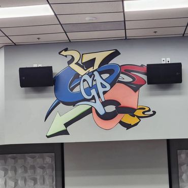 southpount church southaven ms murals by sarah litney art