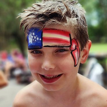 holiday face painting sarah litney art desoto county memphis tn shelby county