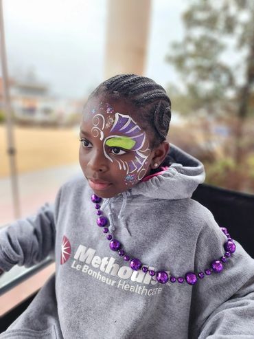 mardi gras face painting olive branch ms