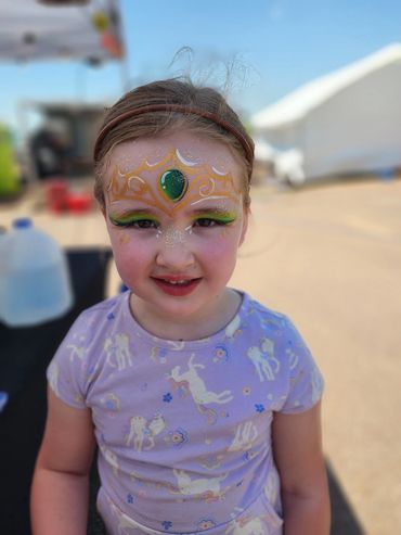 southaven ms springfest face painting sarah litney art
