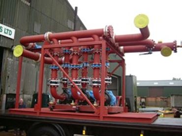 module modulated packaged plantroom, pump skids and packaged solution offsite prefabrication