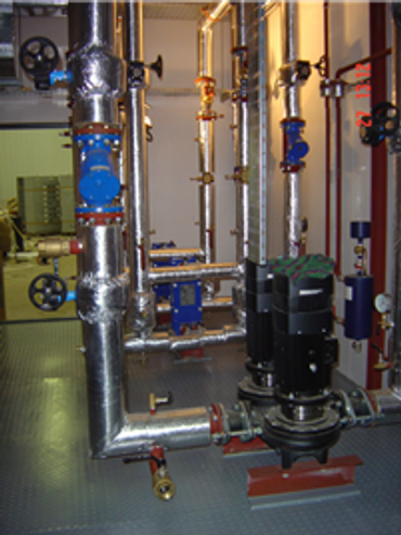 module modulated packaged plantroom, pump skids and packaged solution offsite prefabrication