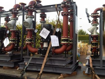 module modulated packaged plantroom, pump skids and packaged solution offsite prefabrication