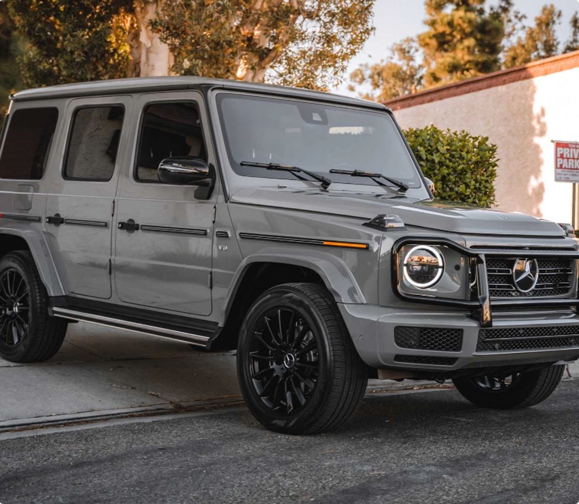Luxury Mercedes-Benz G-Class detailed by The Detail Doctor mobile detailing service in Carson City, NV.