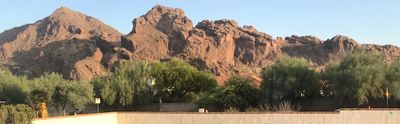 Breathtaking views of Camelback Mountain from Lincoln Residential Assisted Living