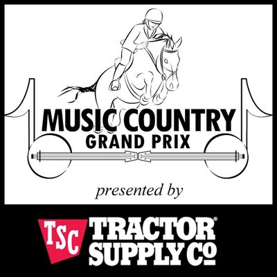 Image of Music Country Grand Prix logo and Tractor Supply Co. logo