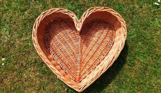Heart Shaped Basket